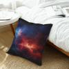 NONHAI 2PCS Faux Leather Throw Pillow Covers 16"x16" Square Pillowcases Covers Red Blue Galaxy Leather Pillowcases Modern Cushions Covers for Couch Bed Living Room Farmhouse Decor view 4
