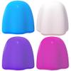 BEAHING Self Closing Toothpaste Caps, 4PCS Food Grade Silicone Toothpaste Cap Flower-Shape No-Waste Toothpaste Squeezer Caps Portable Toothpaste Cap Dispenser for Kids Adults Household Essentials view 1