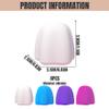 BEAHING Self Closing Toothpaste Caps, 4PCS Food Grade Silicone Toothpaste Cap Flower-Shape No-Waste Toothpaste Squeezer Caps Portable Toothpaste Cap Dispenser for Kids Adults Household Essentials view 3