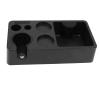 Espresso Tamper Station, Coffee Tamping Station ABS Modern Multifunctional Coffee Filter Tamper Holder Portafilter Stand for Home Cafe Bar (Black) view 1