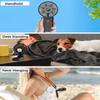 2 Pack Portable Handheld Fan, Mini Hand Held Fan, 6-15H Cooling Small Personal Fan, 180 Foldable Mini Desk Fan with 4 Quiet Speed, Neck Fan w/Lanyard for Kids Women Men Travel Outdoor Office, Black view 3
