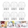 6pcs DIY Snow Globe Water Globes Ornament for Christmas Xmas Crafts view 2