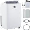 JustSmart 12,000Btus Portable Air Conditioner, Room AC with Cooling, Dehumidification, Fan 3 in 1, 24 Hour Timer/Sleep Mode, Compact AC with Remote Control, Cools 550 Sq. Ft. for Room Garage view 1