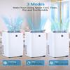 JustSmart 12,000Btus Portable Air Conditioner, Room AC with Cooling, Dehumidification, Fan 3 in 1, 24 Hour Timer/Sleep Mode, Compact AC with Remote Control, Cools 550 Sq. Ft. for Room Garage view 2