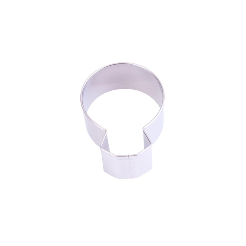 DECHOUS 5pcs Love Shape Stainless Steel Cookie Molds Fondant Cake Diy Biscuit Cutters for Valentines Wedding