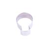 DECHOUS 5pcs Love Shape Stainless Steel Cookie Molds Fondant Cake Diy Biscuit Cutters for Valentines Wedding view 1