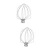 DECHOUS 2pcs Electric Mixer Whisk Attachment Stainless Steel Agitator for Knww Wire for Sauces Marinades Pancake Mix and Beverages Kitchen Tool view 1