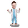 BobbleJoy Custom Bobblehead Figurine Personalized Customized Gifts for Doctor Nurse (Male Doctor1) view 1