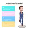 BobbleJoy Custom Bobblehead Figurine Personalized Customized Gifts for Doctor Nurse (Male Doctor1) view 3