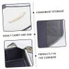Ciieeo Corner Storage Holder Wall Corner Sundries Box Book Clothes Storage Holder Home Supply Random Color view 4