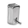 Amosfun Wall-Mounted Liquid Soap Dispenser Refillable Stainless Steel Lotion Pump for Home Hotel Eco-Friendly Capacity Versatile for Shampoo Shower Gel and More view 1