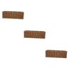 MAGICLULU 3pcs Decorative Desk Organizer Plastic Desk Basket Household Storage Basket Office Accessory view 1