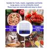 YOUTHINK Food Dehydrator Machine, Electric 350W 8 Trays High Heat Circulation Fruit Dryer Food Dehydrator Electric Food Dehydrator Machine for Fruit Vegetable Meat Beef Jerky Maker BPA, US Plug 110V view 4