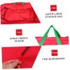 Ciieeo 1pc Christmas Storage Bag Outdoor Cushion Cover Capacity Oxford Storage Bag Sturdy Handles for Blankets Toys and view 3