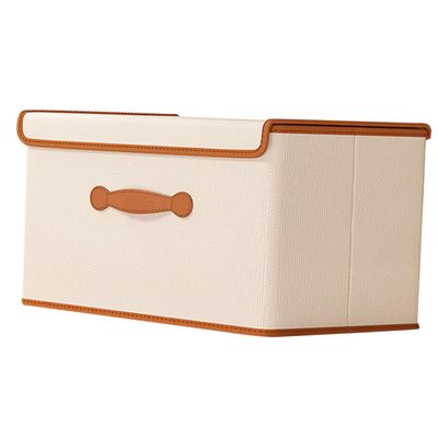 MAGICLULU Collapsible Fabric Storage Bin Lid Extra Foldable Organizer for Clothes Blankets and Sundries for Bedroom Laundry Bathroom and Home Organization