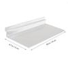 Ciieeo 24pcs Clear Shelves for Shoes Wall-Mounted Display Racks for Entryway Closet Retail Use Space-Saving Floating Shelves for Organizing Items view 3