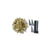 Ciieeo Portable Telescopic Christmas Tree 120cm Plastic Pet Foldable Christmas Tree Decorations Set Home Decor view 2