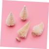 Ciieeo 12 Pcs Mini Christmas Tree 8.5cm Small Christmas Tree Ornaments Sisal Silk for view 2