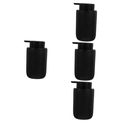 Ciieeo 4pcs Bottle Pump Dispenser Hand Soap Pump Refillable Shampoo Bottle Soap Dispenser Bathroom