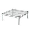 Shelving Inc. 21" d x 21" w x 6" h Chrome Wire Sheving with 1 Tier Shelf, Weight Capacity 800lbs Per Shelf view 1