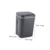 MAGICLULU Smart Sensor Trash Can Large Kitchen Garbage Can Lid Bathroom Waste Bin view 2