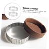 ABOOFAN 10pcs Round Tart Metal Mousse Circle Baking Gadgets for Cakes and Desserts view 3