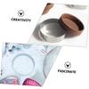 ABOOFAN 10pcs Round Tart Metal Mousse Circle Baking Gadgets for Cakes and Desserts view 4