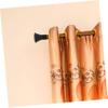 Ciieeo 4pcs Curtain Rods Finials Only Iron Craft Finials for Rods Modern Style Easy to Install Decorative for Windows view 4