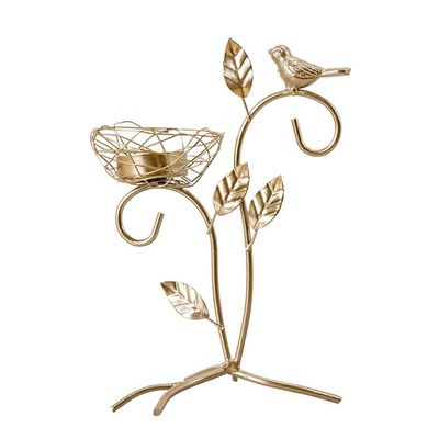 Candle Holder Table Candle Holder Decorative Candle Holder Gold Candle Holder Holder is Very Suitable as a Dinner Candle Household Candle Centerpiece Table Decorations