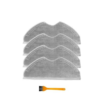 KXFOWPBG Vacuum Cleaner Replacement Parts Accessories Main Side Brush Hepa Filter Mop Rag ClothCompatible for 360 S5 / S7 / S7 Pro (Color : Mop 4pcs)