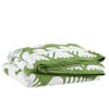 Pine Cone Hill x Kit Kemp Knight Wood Cutwork Olive Coverlet, Twin Size, Green Graphic Pattern view 3
