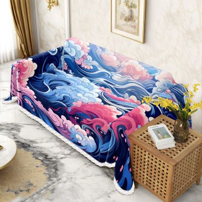 YQJcSai Abstract Clouds Couch Cover for 3 Cushion Sofa Covers for Pet Dogs Cats Washable