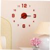 Ciieeo Acrylic Wall Clock Numbers Decorative Modern Frameless Silent Sweep Movement Ideal for Office view 2