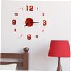 Ciieeo Acrylic Wall Clock Numbers Decorative Modern Frameless Silent Sweep Movement Ideal for Office view 3