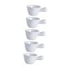 DECHOUS 5pcs Ceramic Mini Milk Jug Milk Sauce Cup Butter Warmer Multi-functional Kitchen Supplies view 1