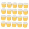 DECHOUS 50pcs Gold Disposable Muffin Cups - Paper Dessert Bowls for Baking Parties Weddings Birthdays Cake Box Cupcake Liners for Easy Cleanup Style view 1