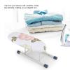 Ironing Board Tabletop Folding Portable Travel Iron Board with Removable Washable Cover Foldable Mini Ironing Board Space Saving Foldable Tabletop Ironing Design (Peony) view 3