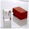 Toothpick Holder Crystal Glass Toothpick Box Transparent Toothpick Holder Dispenser Creative Household Light Luxury Hotel Restaurant Desktop Decoration Toothpick Dispenser Tooth Picks Container Case view 3