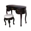 FEELIN Makeup Vanity Vanity Desk Set Retro Small Bedroom Dresser Flip Mirror Dresser Ladies Dresser Multifunctional Table with Stool Vanities for Makeup view 4
