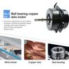 ICEMOB Shutter Exhaust Fan,Wall Mounted Kitchen Extractor Fan,Quiet Fume Extractor,Automatic Opening and Closing,Ventilation Fan for Warehouse,Factory,Kitchen,Office,16 inches view 4