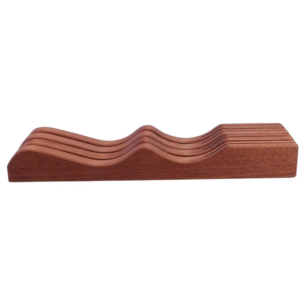 Mikinona 1pc Wooden Knife Holder Kitchen Knife Storage Rack for Kitchen Organization and Storage