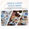 ABOOFAN Leaves Pattern Cloth Photo Album Insert Type Design for Easy Photo Storage for Family Travel Graduation Special Moments Random Style view 3