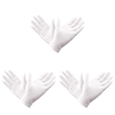 FOMIYES 9pairs Elastic Spandex Women Fingerless Gloves Firm Grip for Cold Weather Jewelry Inspection Gloves Breathable Performance