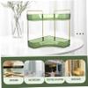 ABOOFAN Storage Rack Kitchen Storage Shelf Bathroom Shelf Organizer Multi-scene Use for Kitchen Bathroom Organization view 3