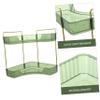 ABOOFAN Storage Rack Kitchen Storage Shelf Bathroom Shelf Organizer Multi-scene Use for Kitchen Bathroom Organization view 4