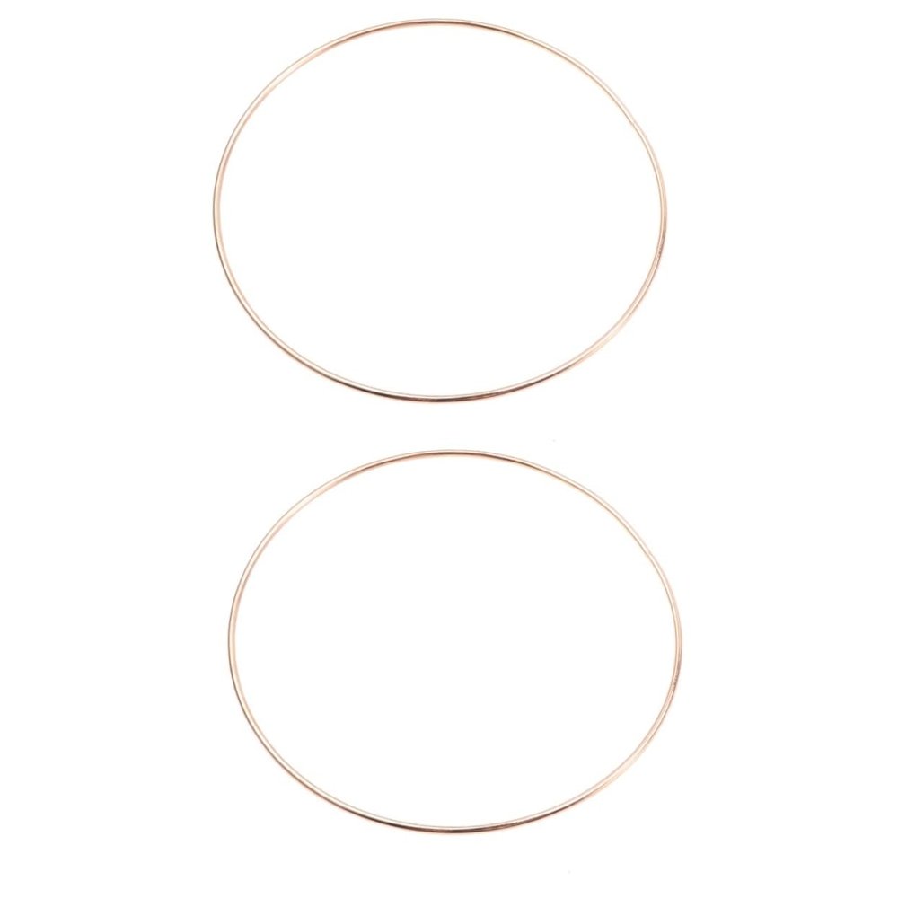 DECHOUS 2pcs Dreamcatcher Ring DIY Dream Catcher Kit Extra Hoop for Macrame Creations Wall Hanging