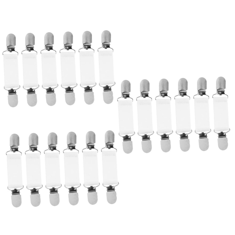 DECHOUS 9pairs Multi-Purpose Fixed Buckles Bed Sheet Straps Slip Clips for Sofa Cushion Non-Slip Grippers