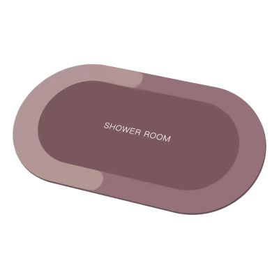 Generic Bath Mat Bathroom Rug Super Absorbent Non Slip Carpet Rubber Backing Quick Dry Stain Resistant Bath Mat Easy Care Clean Shower Rug Bathtub Room Simple Kitchen Doormat