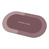 Generic Bath Mat Bathroom Rug Super Absorbent Non Slip Carpet Rubber Backing Quick Dry Stain Resistant Bath Mat Easy Care Clean Shower Rug Bathtub Room Simple Kitchen Doormat view 1