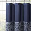 Gracie Mills Thornton Traditional Paisley Jacquard Shower Curtain view 2
